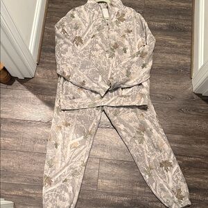 Abercrombie Camouflage Print Jogger Set